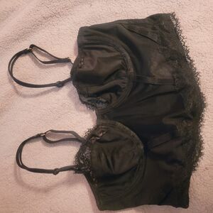 Auden Black Lace Wireless Bra